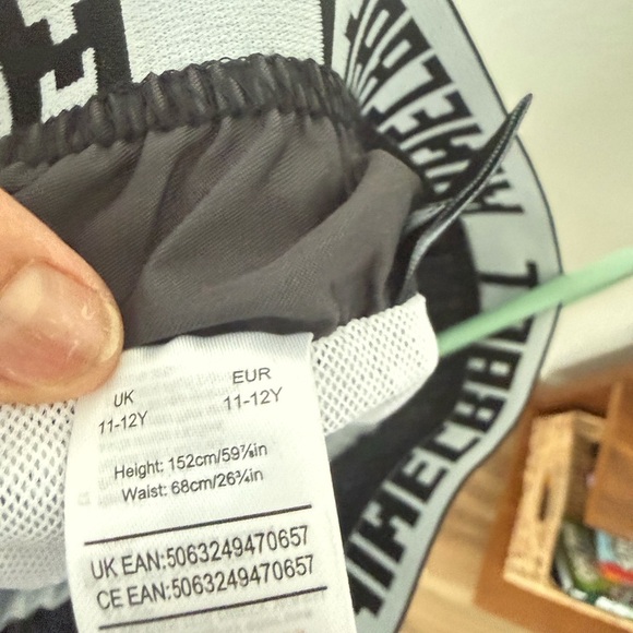 Minecraft Swim Shorts in Gray and Blue - Picture 3 of 3